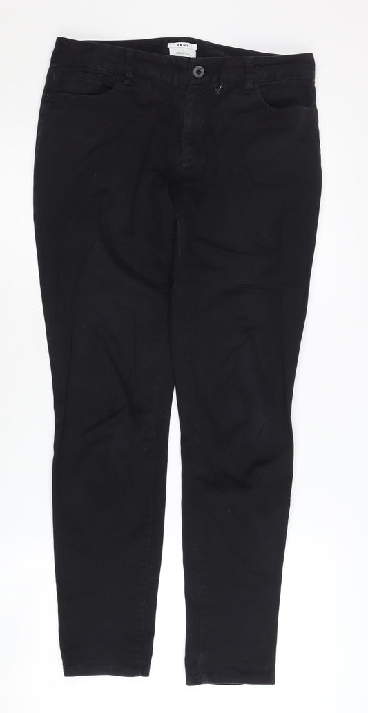DKNY Women's Black Straight Jeans - Size XS