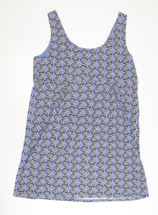 Boden Women’s Blue Floral Shift Dress, Size 12