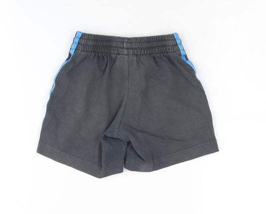 Adidas Boys Black Sports Shorts 3-4 Years Football