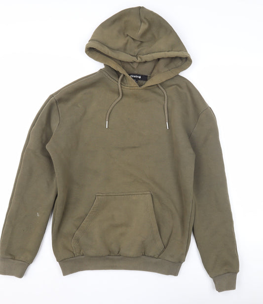 Firetrap Men's Green Pullover Hoodie XS
