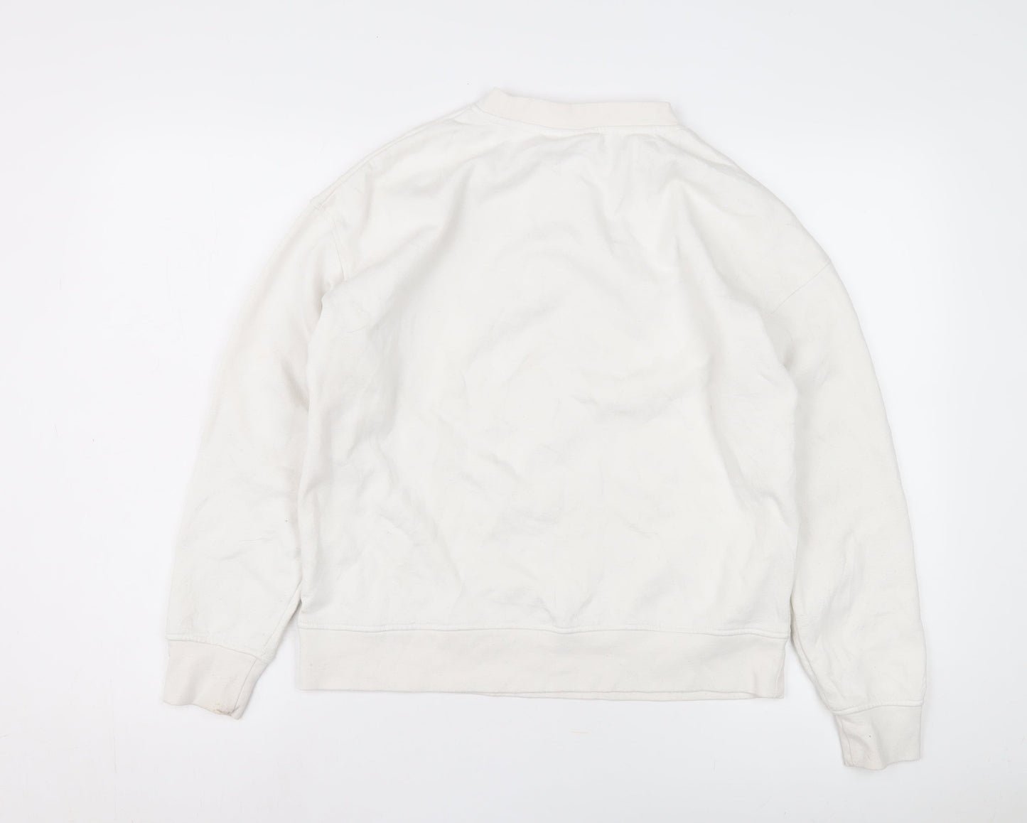 Disney White Women's XS Pullover Sweatshirt