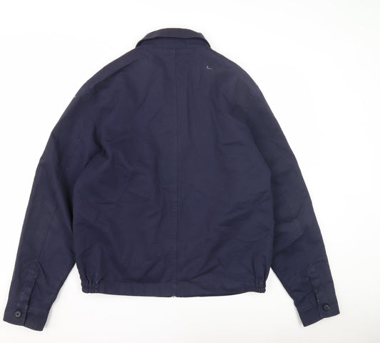 Marks and Spencer Men's Blue Medium Basic Jacket