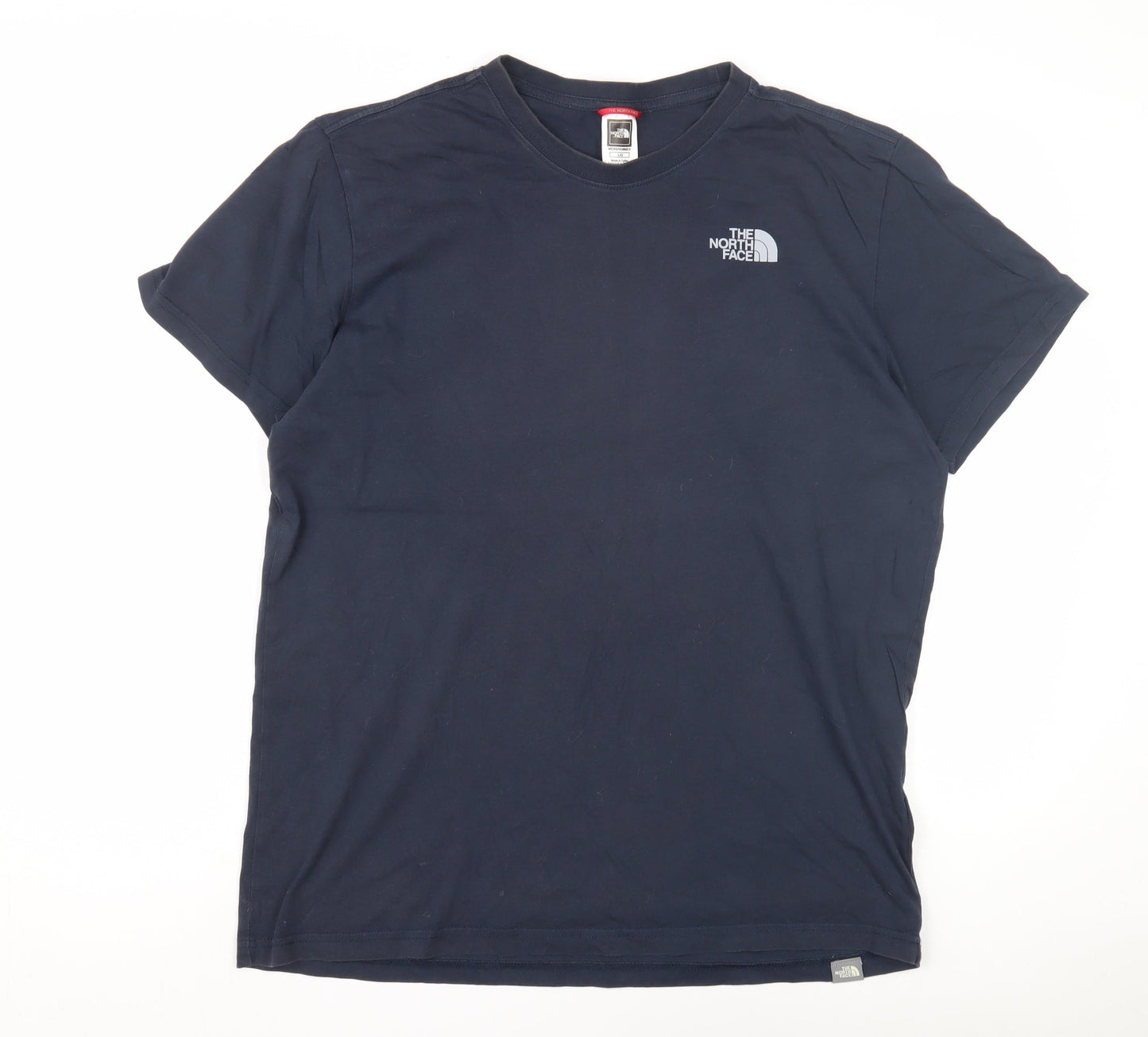 The North Face Men's Blue Crew Neck T-Shirt - Size L