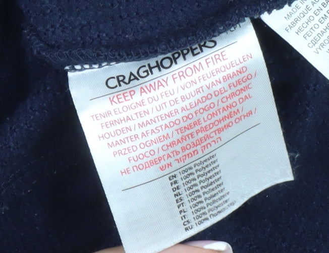 Craghoppers Men's Blue Pullover Jumper, M, High Neck