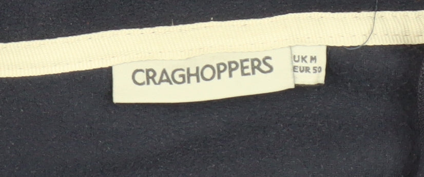 Craghoppers Men's Blue M Lightweight 1/4 Zip Sweatshirt