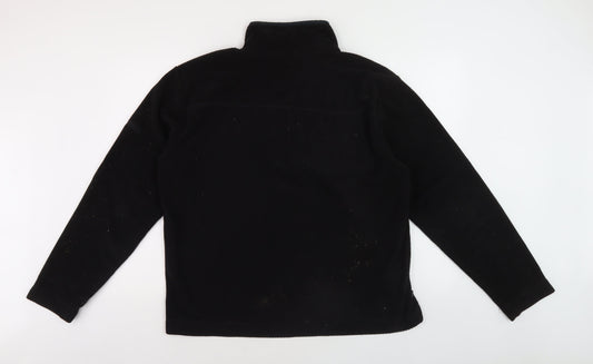 Regatta Men's Black XL Fleece 1/2 Zip Sweatshirt