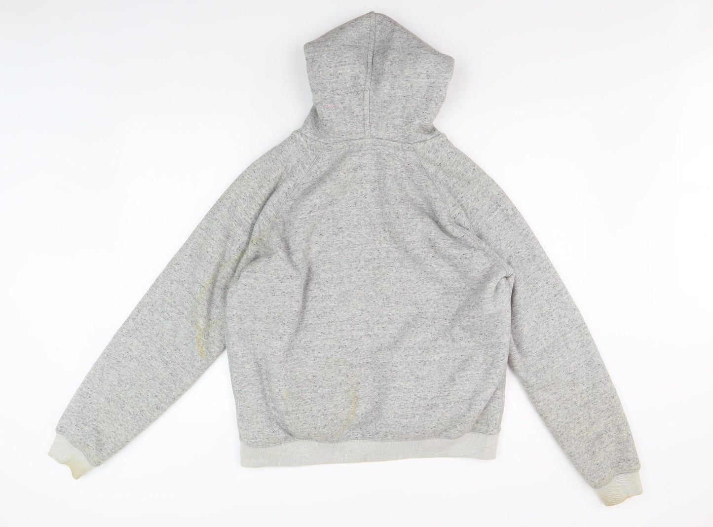 Jack Wills Women's Grey Full Zip Hoodie Size 14