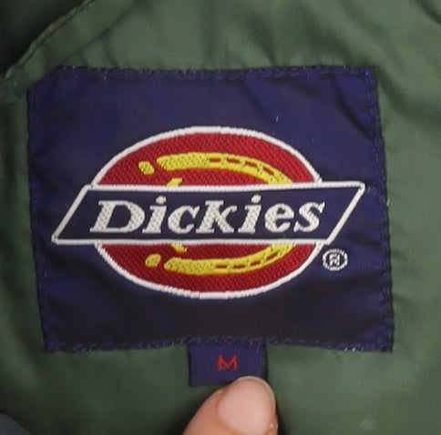 Dickies Men's Green Puffer Jacket, Medium, Winter Style