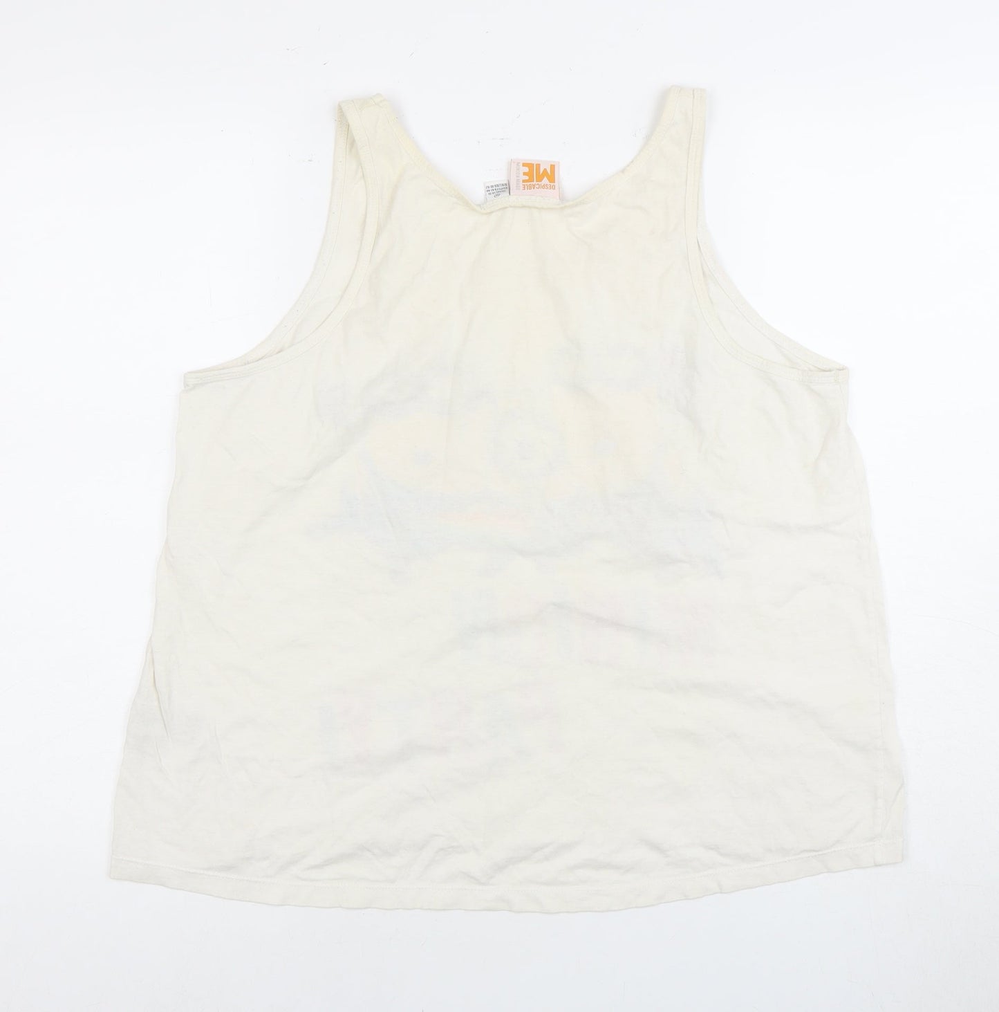 Despicable Me Women's Beige Tank Top - Medium