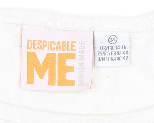 Despicable Me Women's Beige Tank Top - Medium