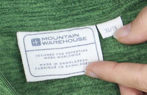 Mountain Warehouse Green XL Men's 1/2 Zip Sweatshirt