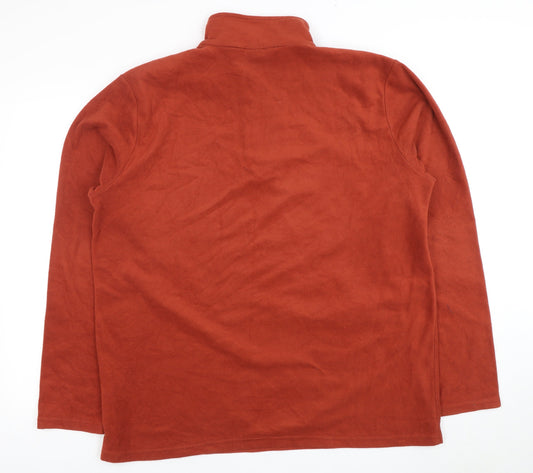 Mountain Warehouse Men's Red XL Fleece Pullover