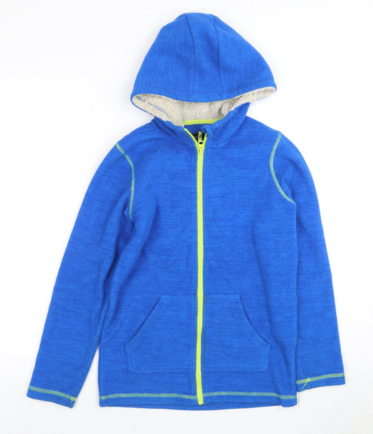 Mountain Warehouse Teens Blue Hooded Jacket XS