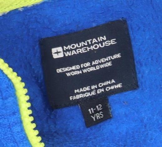 Mountain Warehouse Teens Blue Hooded Jacket XS