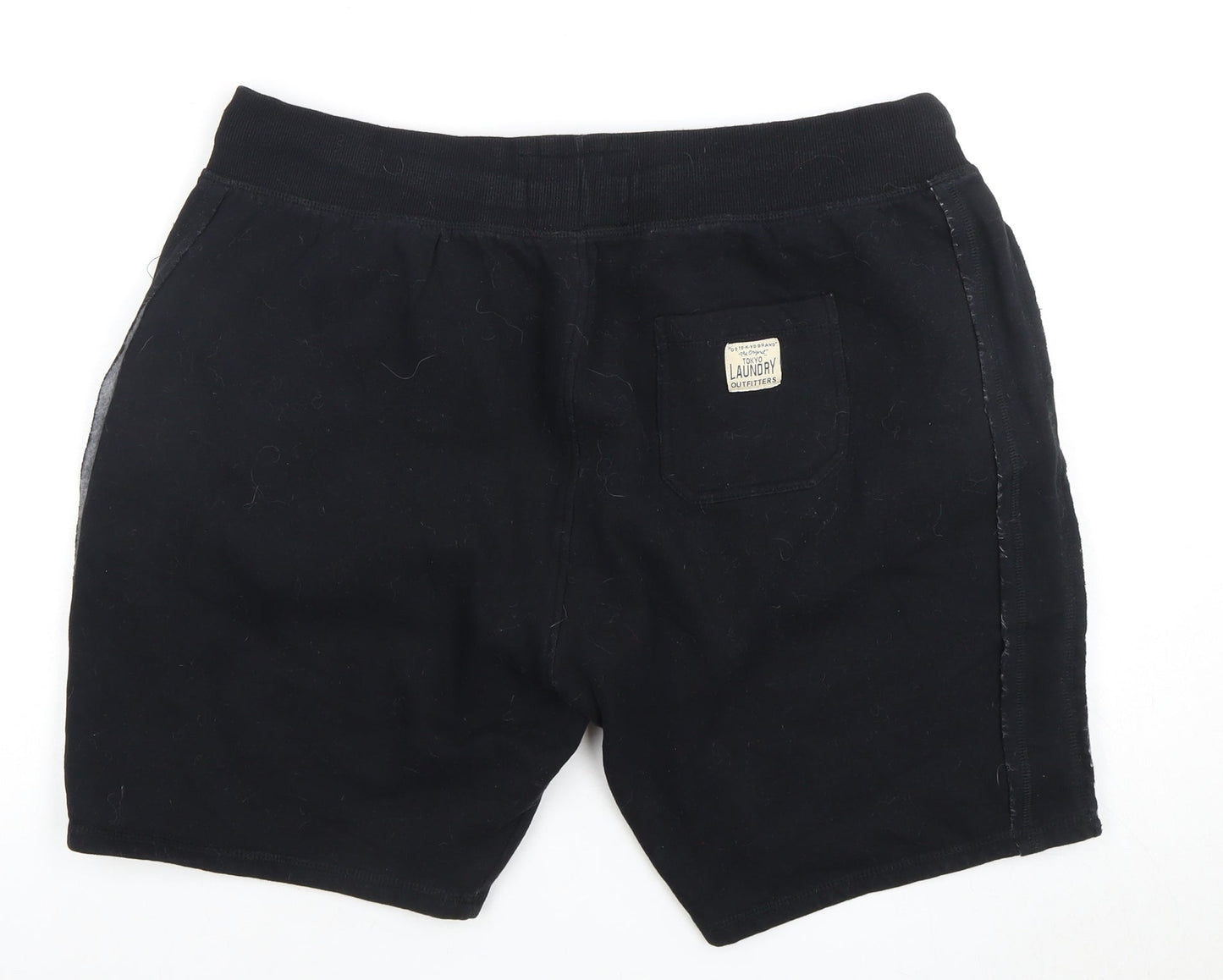 Tokyo Laundry Men's Black 2XL Sweat Shorts