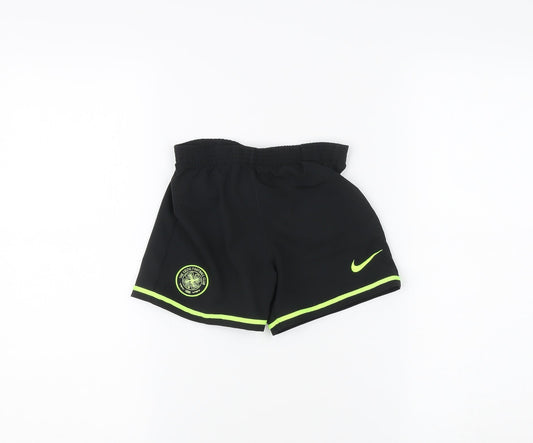 Nike Boys Black Athletic Football Shorts Size S