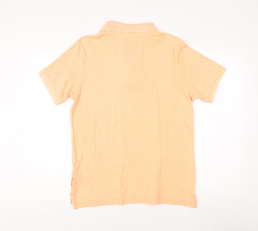 Tokyo Laundry Men's Orange Polo Shirt - Medium
