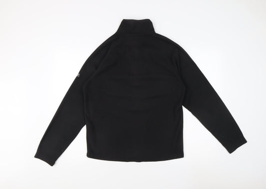 Craghoppers Men's Black Fleece 1/4 Zip Jacket S