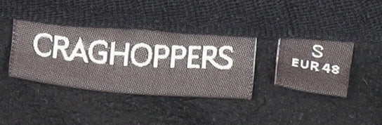 Craghoppers Men's Black Fleece 1/4 Zip Jacket S