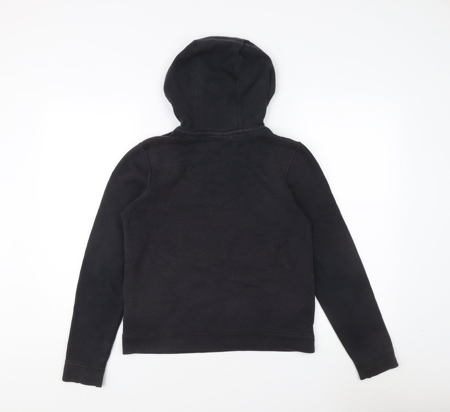 Nike Teens Black Pullover Hoodie L with Logo Accents