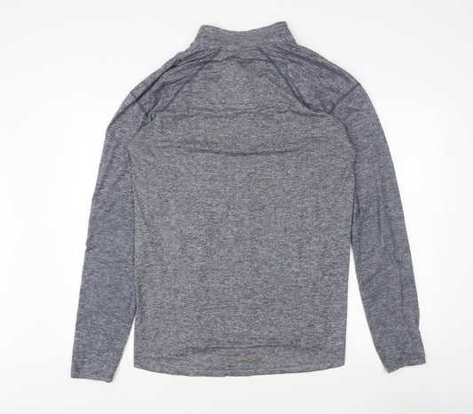 Nike Men's Blue Dri-Fit 1/2 Zip Sweatshirt M