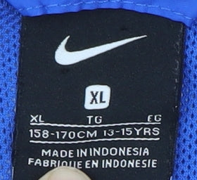 Nike Teens Blue Basic Jacket XL - Sports Hooded Casual