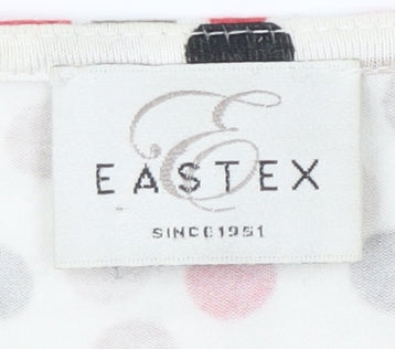 Eastex Women's Multicoloured Polka Dot Blouse Size 12