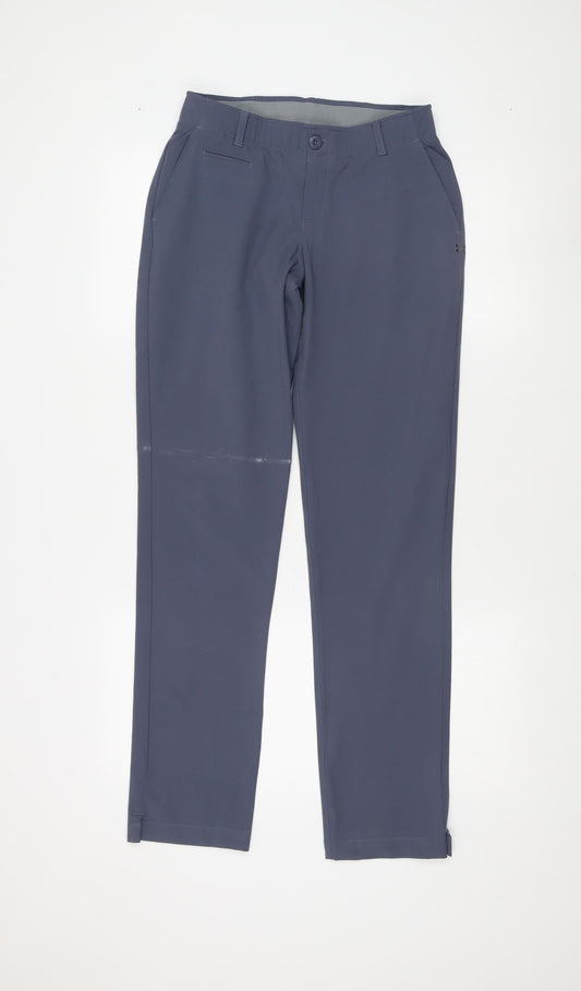Under Armour Women's Blue Slim Trousers Size 2