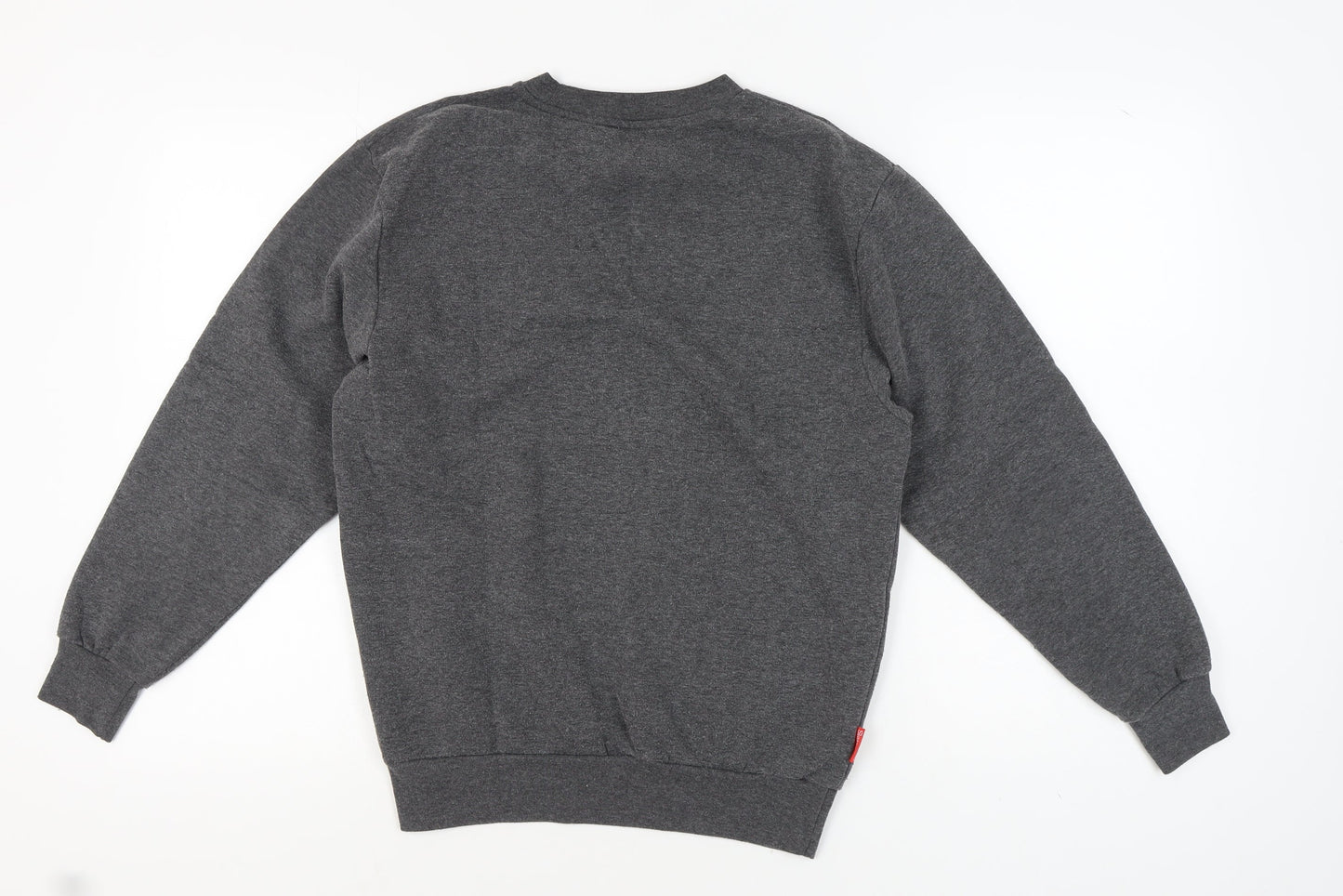 Slazenger Men's Grey Crew Neck Pullover Sweatshirt S