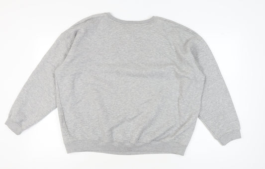 Lasula Women's Grey Pullover Sweatshirt Size 22