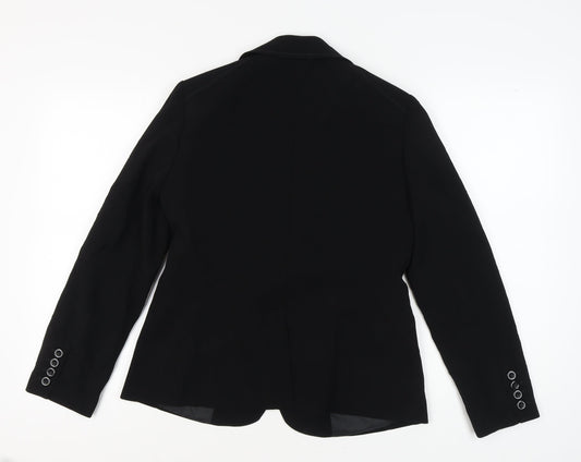 Planet Women's Black Blazer, Size 12, Elegant Workwear