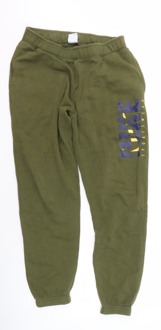 Nike Green Jogger Trousers, M, Unisex, Gym & Running