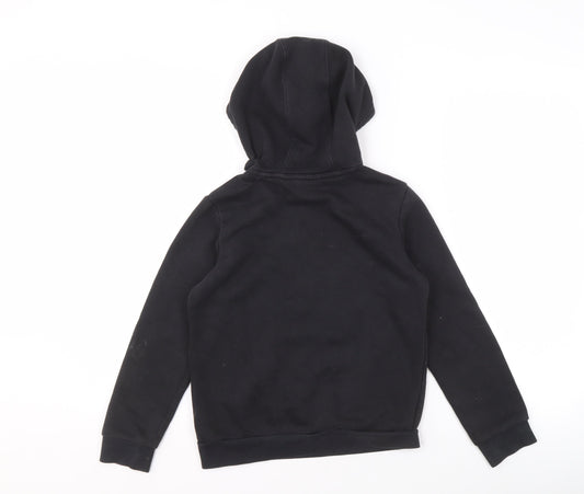 Adidas Boys Black Pullover Hoodie 9-10 Years