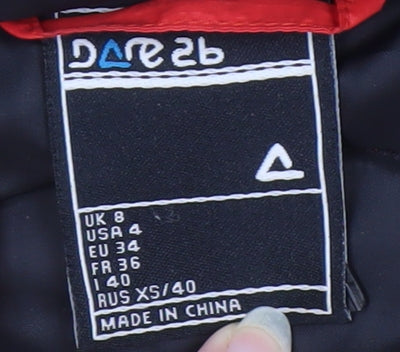 Dare 2b Women's Red Puffer Jacket Size 8