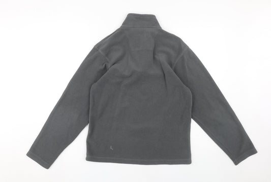 Regatta Grey Men's Fleece Sweatshirt S with Logo