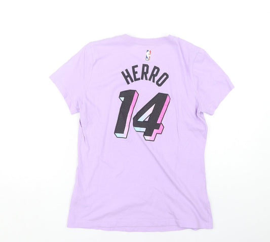 Nike Women's Purple Miami 14 Sports T-Shirt - S