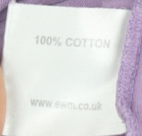 James Pringle Men’s Purple Crew Neck Cotton T-Shirt