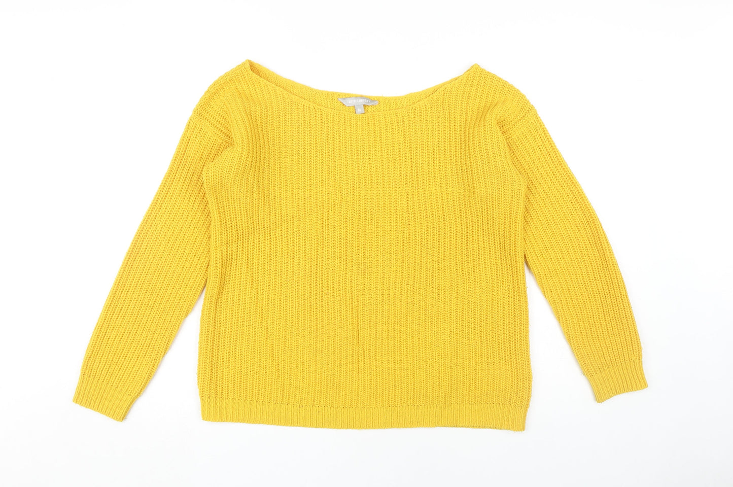 Tokyo Laundry Yellow Women's Pullover Jumper M