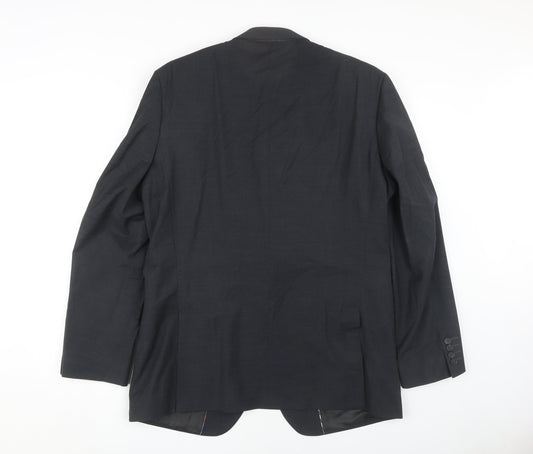 Jeff Banks Men's Grey Blazer, 42 Regular Fit, Formal Wear