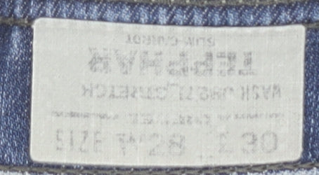Diesel Men's Blue Skinny Jeans - Size 28