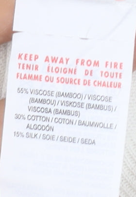 Puma Women's White Knit Vest Size 6