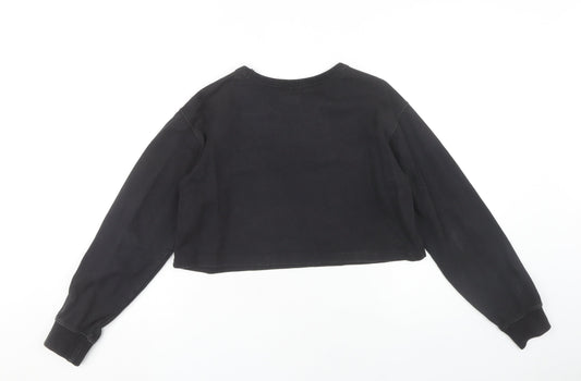 Champion Women's Black Pullover Sweatshirt S