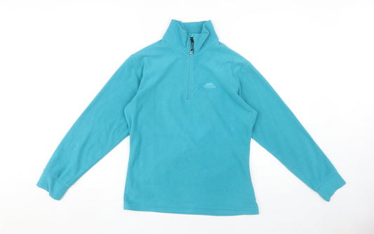 Trespass Women's Blue Fleece Pullover Sweatshirt S