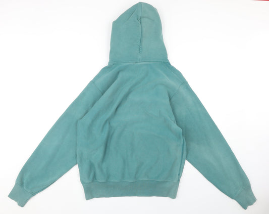 Champion Men's Green Pullover Hoodie - S