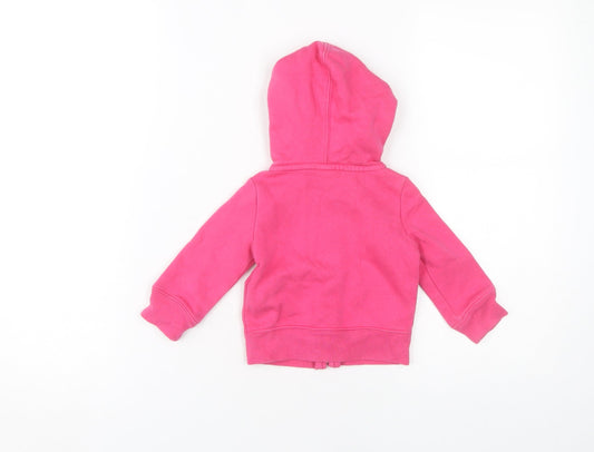 GAP Unisex Baby Pink Hoodie - 6-9 Months - Casual Wear