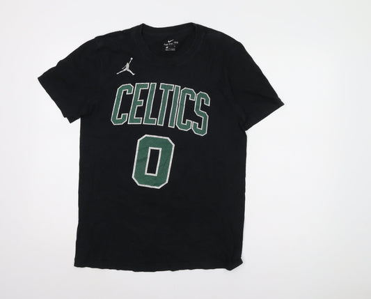 Nike Celtics Black Sports T-Shirt - Men S