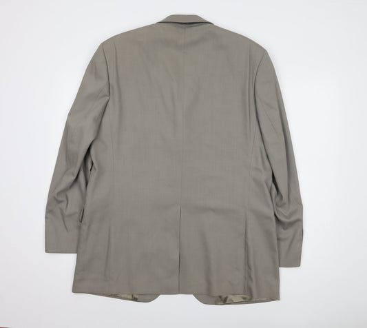 Jeff Banks Men's Beige Blazer, 42 Regular Fit Travel