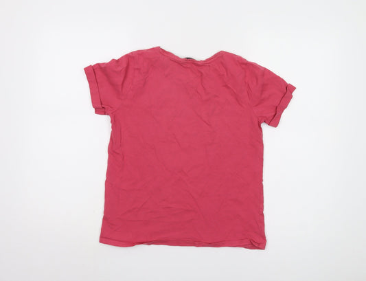 Crew Clothing Company Women's Red T-Shirt - Size 8