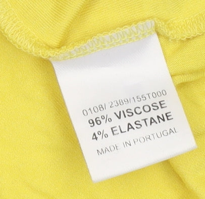 Hobbs Women's Yellow Camisole Tank Top L