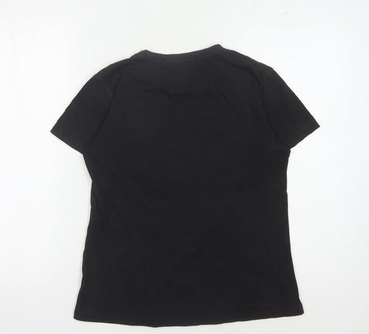 Adidas Women's Black Logo T-Shirt - Size S, Casual Wear